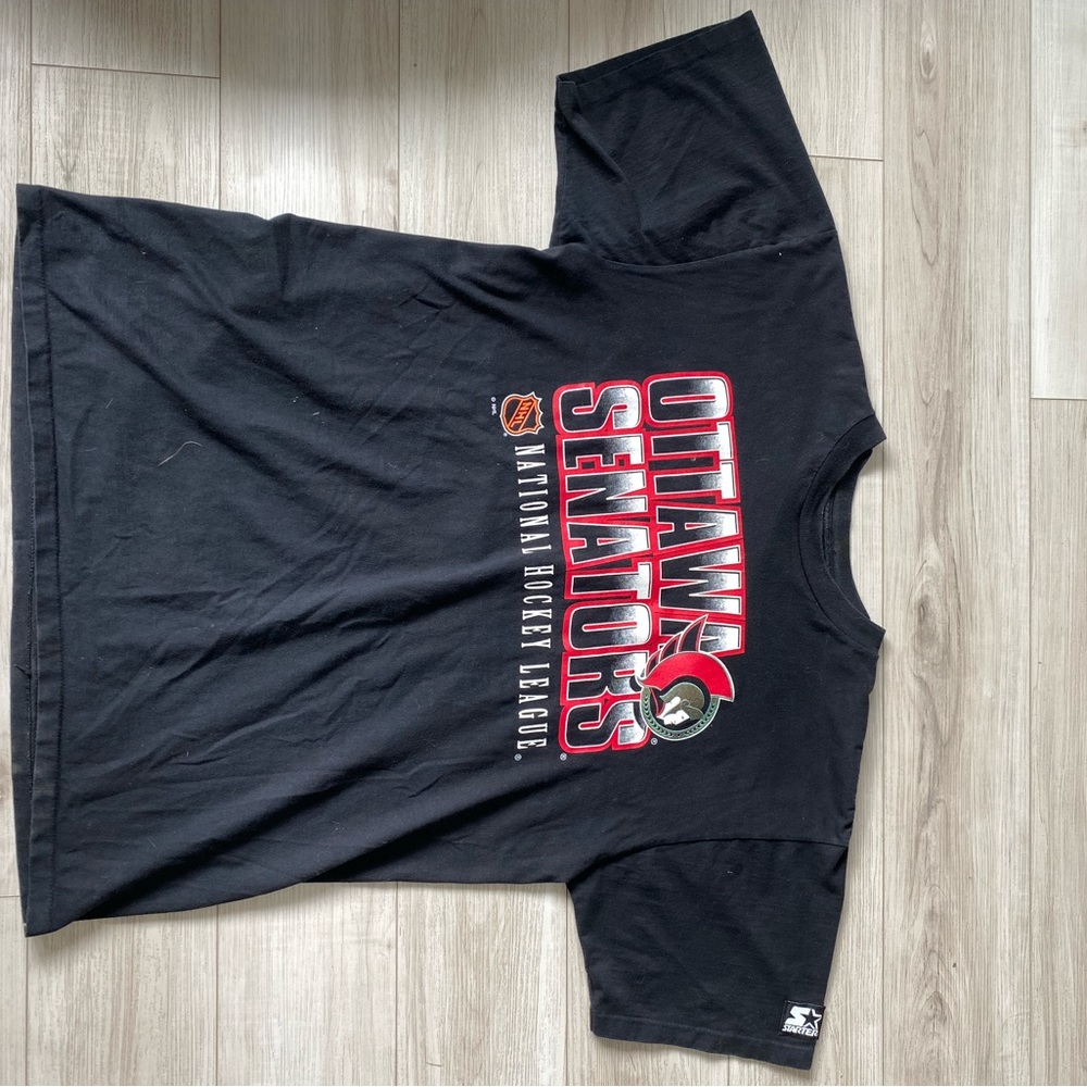 Ottawa Senators NHL Black T-Shirt
